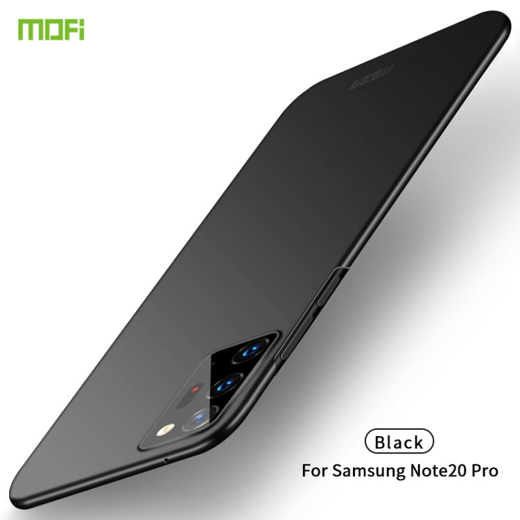 MOFI Frosted PC Ultra-thin Hard Case – Ultra-thin, For Galaxy Note20, For Galaxy Note20 Pro For Galaxy Note20 Pro Black