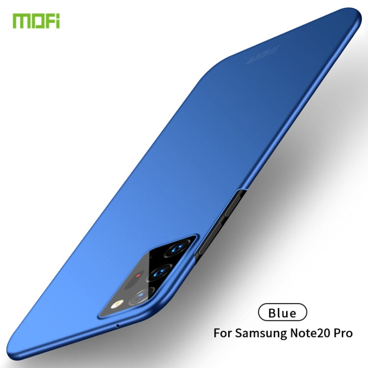 MOFI Frosted PC Ultra-thin Hard Case – Ultra-thin, For Galaxy Note20, For Galaxy Note20 Pro For Galaxy Note20 Pro Blue