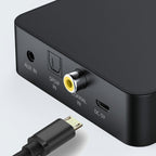 T6 Bluetooth Audio Transmitter – Bluetooth 5.0, HiFi Bass Sound