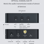 T6 Bluetooth Audio Transmitter – Bluetooth 5.0, HiFi Bass Sound
