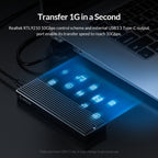 ORICO M2PV-C3 M.2 NVMe SSD Enclosure, ORICO M2PV-C3 – Aluminum Alloy, TPU