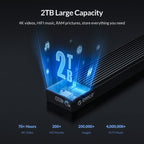 ORICO M2PV-C3 M.2 NVMe SSD Enclosure, ORICO M2PV-C3 – Aluminum Alloy, TPU