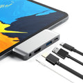 4 in 1 Type-C / USB-C to HDMI + AUX + USB + PD Type-C / USB-C HUB Adapter Multifunction HD Dock – Aluminum Alloy, TPU, 4K