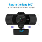 Richwell PC-06 Mini 360 Degrees Rotating 4.0 MP HD Auto Focus PC Webcam with Noise Reduction Microphone – TPU
