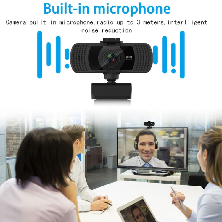 Richwell PC-06 Mini 360 Degrees Rotating 4.0 MP HD Auto Focus PC Webcam with Noise Reduction Microphone – TPU