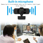 Richwell PC-06 Mini 360 Degrees Rotating 4.0 MP HD Auto Focus PC Webcam with Noise Reduction Microphone – TPU