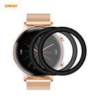2 PCS ENKAY Hat-Prince 3D Full Screen Soft PC Edge + PMMA HD Screen Protector Film, For Huawei Watch GT 2 42mm, For Samsung Galaxy Active 2 40mm, For Samsung Galaxy Active 2 44mm, For Xiaomi Mi Band 4, For Fitbit Versa 2 For Huawei Watch GT 2 42mm