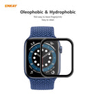 5 PCS For Apple Watch Series 6/5/4/SE 44mm ENKAY Hat-Prince 3D Full Screen PET Curved Hot Bending HD Screen Protector Film, For Apple Watch Series 6/5/4/SE 44mm