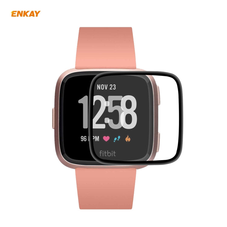 For Fitbit Versa 3 / Fitbit Sense ENKAY Hat-Prince 3D Full Screen Soft PC Edge + PMMA HD Screen Protector Film, For Fitbit Versa 3 / Fitbit Sense (1 PC), For Fitbit Versa 3 / Fitbit Sense (2 PCS), For Fitbit Versa 3 / Fitbit Sense (5 PCS)              ... For Fitbit Versa 3 Fitbit Sense (1 PC)