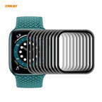10 PCS ENKAY Hat-Prince 3D Full Screen Soft PC Edge + PMMA HD Screen Protector Film, For Apple Watch 6/5/4/SE 44mm, For Apple Watch 6/5/4/SE 40mm For Apple Watch 6 5 4 SE 44mm