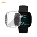For Fitbit Versa 3 / Fitbit Sense ENKAY Hat-Prince ENK-AC8208 Full Coverage Transparent TPU Soft Case Default Title