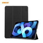 ENKAY 3-folding Plastic Leather Smart Tablet Case, For iPad Air 11 2024 / Pro 11 2018 / Air 10.9 2022 For iPad Air 11 2024 Pro 11 2018 Air 10.9 2022 Dark Blue