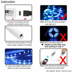 5M 5050 RGB LED Strip Light WIFI Smart Home Power Kit Set (Not waterproof)