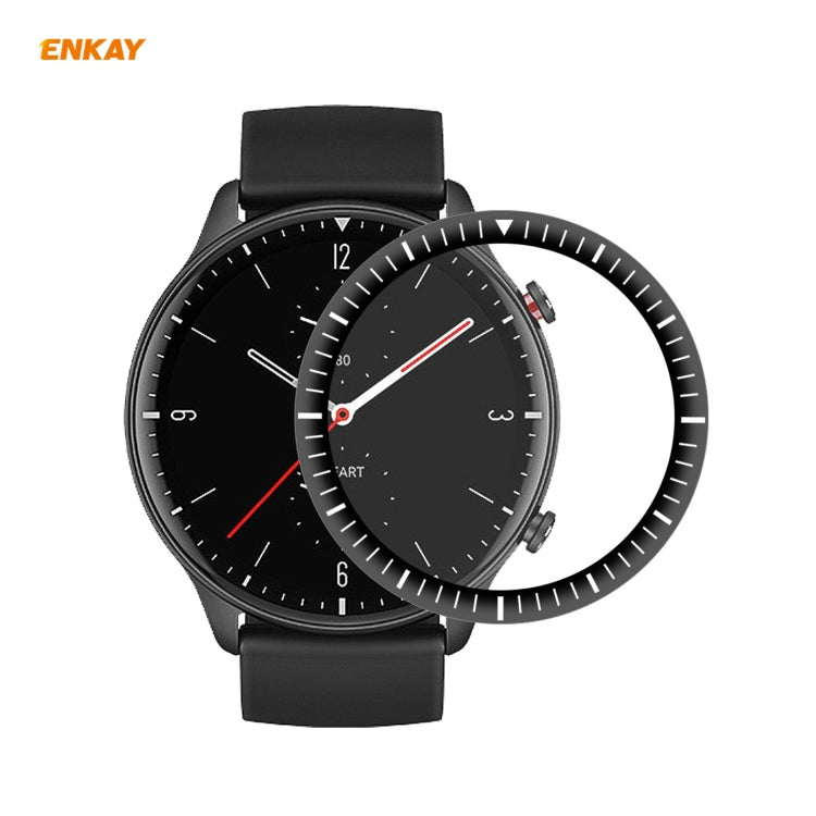 For Amazfit GTR 2 ENKAY Hat-Prince 3D Full Screen Soft PC Edge + PMMA HD Screen Protector Film, 1 PCS, 2 PCS, 5 PCS, 10 PCS 1 PCS