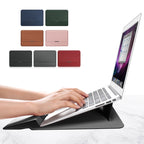 4 in 1 Uuniversal Laptop Holder PU Waterproof Protection Wrist Laptop Bag, 11/12inch, 13/14inch, 15/16inch – Waterproof, Magnetic, Leather