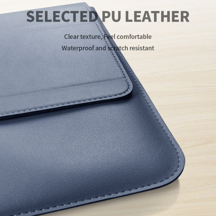 4 in 1 Uuniversal Laptop Holder PU Waterproof Protection Wrist Laptop Bag, 11/12inch, 13/14inch, 15/16inch – Waterproof, Magnetic, Leather