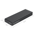 ORICO M2PAC3-G20 USB3.2 20Gbps M.2 NVMe SSD Enclosure – Aluminum Alloy, TPU