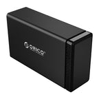 ORICO NS200RU3 2 Bay USB3.0 Hard Drive Enclosure with Raid, NS200RU3 – Aluminum Alloy, TPU