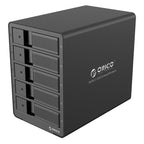 ORICO 9558RU3-V1-BK 3.5-Inch External Hard Drive Enclosure, 9558RU3-V1-BK – Aluminum Alloy, TPU 9558RU3-V1-BK