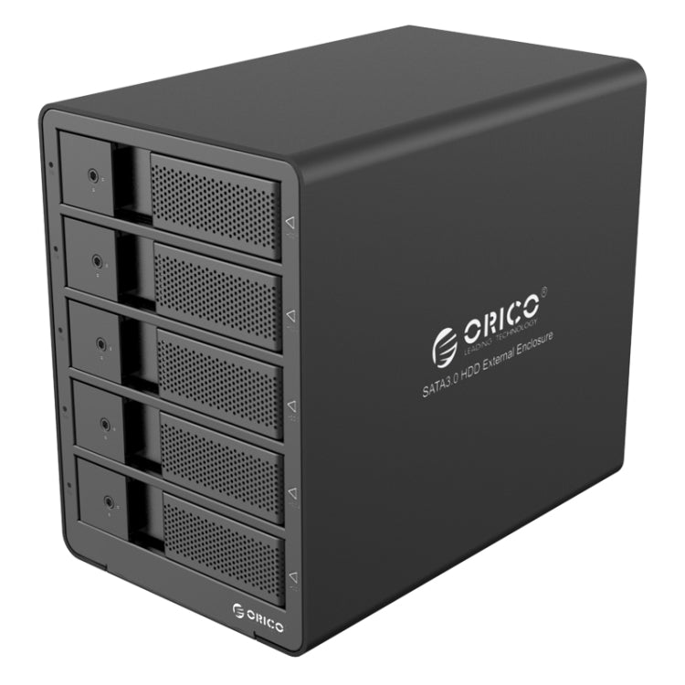 ORICO 9558RU3-V1-BK 3.5-Inch External Hard Drive Enclosure, 9558RU3-V1-BK – Aluminum Alloy, TPU 9558RU3-V1-BK