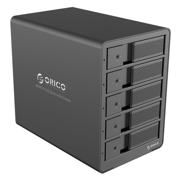 ORICO 9558RU3-V1-BK 3.5-Inch External Hard Drive Enclosure, 9558RU3-V1-BK – Aluminum Alloy, TPU