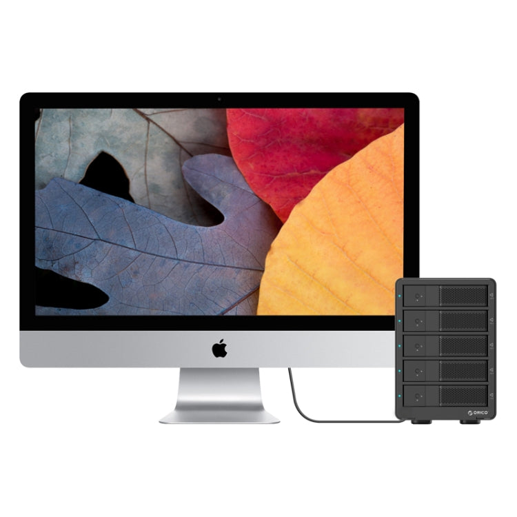 ORICO 9558RU3-V1-BK 3.5-Inch External Hard Drive Enclosure, 9558RU3-V1-BK – Aluminum Alloy, TPU