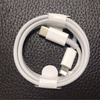 2 in 1 PD 20W Single USB-C / Type-C Port Travel Charger + 3A PD3.0 USB-C / Type-C to 8 Pin Fast Charge Data Cable Set, Cable Length: 2m, EU Plug, 20W 2m – Data Transmission, TPU