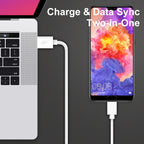 SDC-30W 2 in 1 USB to Micro USB Data Cable + 30W QC 3.0 USB + 2.4A Dual USB 2.0 Ports Mobile Phone Tablet PC Universal Quick Charger Travel Charger Set, EU Plug, with Micro USB Cable, EU Plug – Fast Charging, Data Transmission, TPU