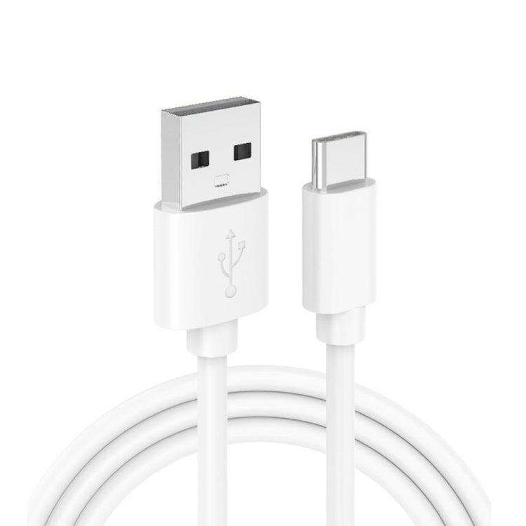 SDC-30W 2 in 1 USB to USB-C / Type-C Data Cable + 30W QC 3.0 USB + 2.4A Dual USB 2.0 Ports Mobile Phone Tablet PC Universal Quick Charger Travel Charger Set, US Plug, with USB-C / Type-C Cable, US Plug – Fast Charging, Data Transmission, TPU