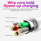 SDC-30W 2 in 1 USB to 8 Pin Data Cable + 30W QC 3.0 USB + 2.4A Dual USB 2.0 Ports Mobile Phone Tablet PC Universal Quick Charger Travel Charger Set, UK Plug, with 8 Pin Cable, UK Plug – Fast Charging, Data Transmission, TPU