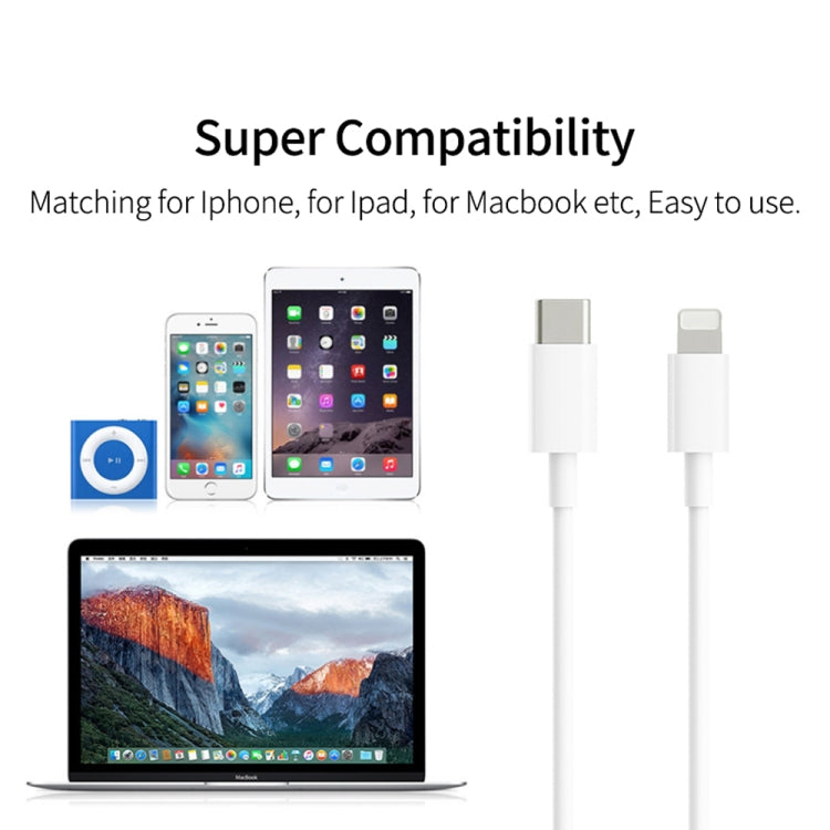 2 in 1 PD3.0 30W USB-C / Type-C Travel Charger with Detachable Foot + PD3.0 3A USB-C / Type-C to 8 Pin Fast Charge Data Cable Set, Cable Length: 1m, AU Plug, 1m – Fast Charging, Data Transmission, TPU