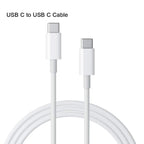 SDC-20W 2 in 1 PD 20W USB-C / Type-C Travel Charger + 3A PD 3.0 USB-C / Type-C to USB-C / Type-C Fast Charge Data Cable Set, Cable Length: 1m,, US Plug, EU Plug, UK Plug – TPU