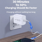 SDC-20W 2 in 1 PD 20W USB-C / Type-C Travel Charger + 3A PD 3.0 USB-C / Type-C to USB-C / Type-C Fast Charge Data Cable Set, Cable Length: 1m,, US Plug, EU Plug, UK Plug – TPU