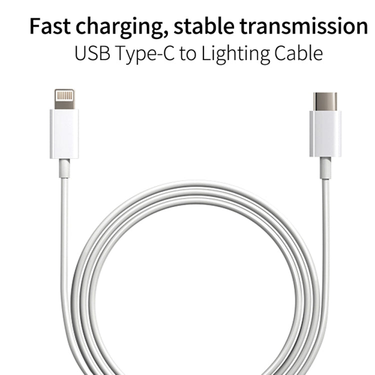SDC-20W 2 in 1 PD 20W USB-C / Type-C Travel Charger + 3A PD3.0 USB-C / Type-C to 8 Pin Fast Charge Data Cable Set, Cable Length: 1m,, US Plug, EU Plug, UK Plug – Data Transmission, TPU