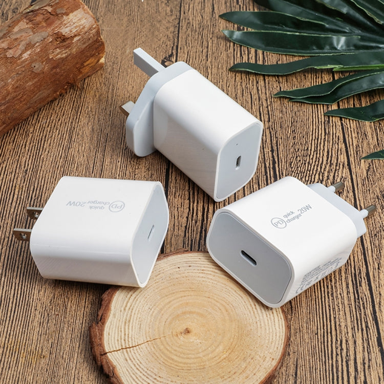 SDC-20W 2 in 1 PD 20W USB-C / Type-C Travel Charger + 3A PD3.0 USB-C / Type-C to 8 Pin Fast Charge Data Cable Set, Cable Length: 1m,, US Plug, EU Plug, UK Plug – Data Transmission, TPU