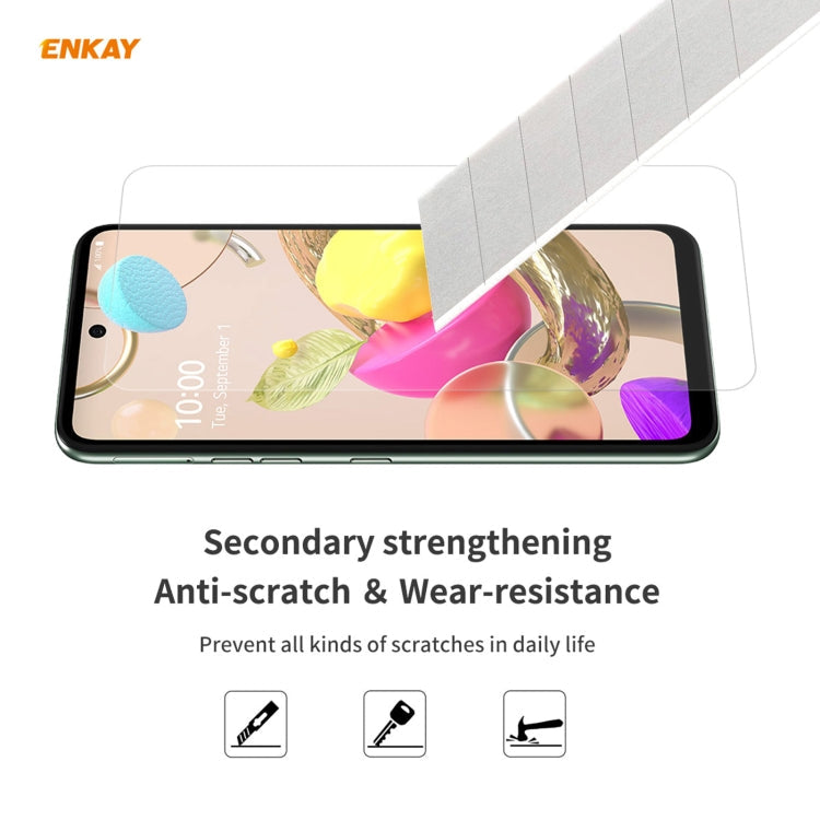 10 PCS ENKAY Hat-Prince 0.26mm 9H 2.5D Curved Edge Tempered Glass Film, For LG K42 / K52 / K62, For Huawei P Smart 2021, For Xiaomi Redmi K30s Ultra, For Xiaomi Poco M3, For Motorola Moto G 5G, For OnePlus 8T, For OnePlus Nord N10 5G                   ...