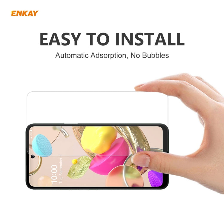 10 PCS ENKAY Hat-Prince 0.26mm 9H 2.5D Curved Edge Tempered Glass Film, For LG K42 / K52 / K62, For Huawei P Smart 2021, For Xiaomi Redmi K30s Ultra, For Xiaomi Poco M3, For Motorola Moto G 5G, For OnePlus 8T, For OnePlus Nord N10 5G                   ...