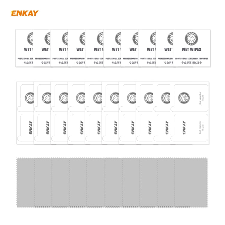 10 PCS ENKAY Hat-Prince 0.26mm 9H 2.5D Curved Edge Tempered Glass Film, For LG K42 / K52 / K62, For Huawei P Smart 2021, For Xiaomi Redmi K30s Ultra, For Xiaomi Poco M3, For Motorola Moto G 5G, For OnePlus 8T, For OnePlus Nord N10 5G                   ...