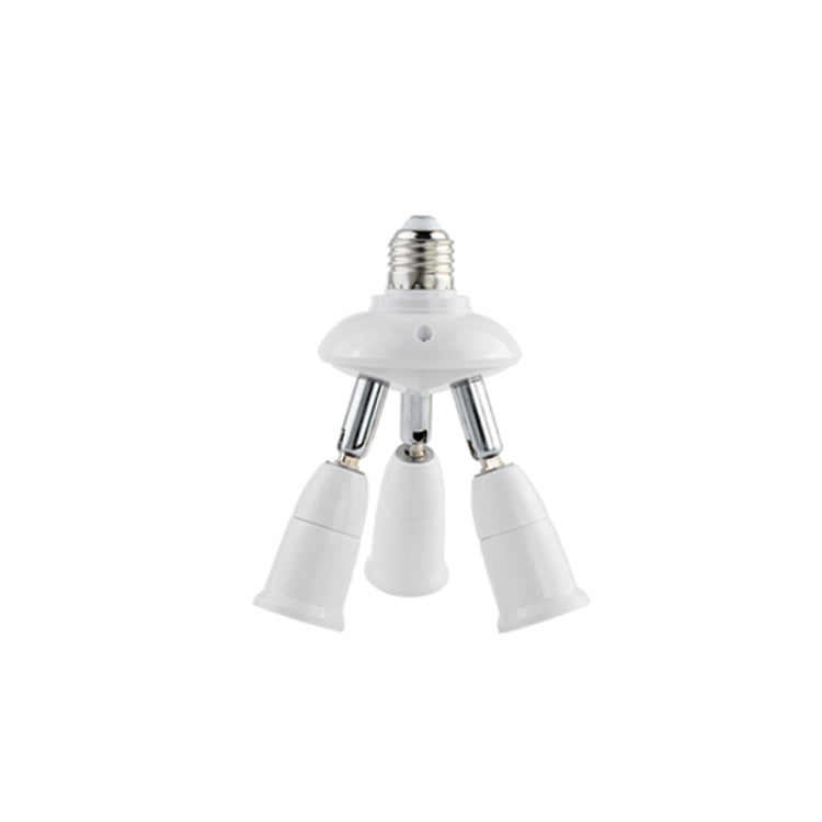 E27 to E27 Splitter Adjustable LED Light Bulb Holder Adapter Converter Socket Light Bulb Holder, 1 In 1, 2 In 1, 3 In 1, 4 In 1, 5 In 1 – Aluminum Alloy 3 In 1