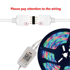 WiFi Smart 4 Pin RGB LED Strip Light Contoller APP Remote Voice Control Works with Alexa Echo, 5-24V, WiFi 40-keys Controller, WiFi 24-keys Controller – TPU