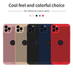 MOFi Honeycomb Texture Breathable PC Shockproof Protective Back Cover Case – Shockproof, For iPhone 12 Pro Max