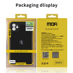 MOFi Honeycomb Texture Breathable PC Shockproof Protective Back Cover Case – Shockproof, For iPhone 12 Pro Max