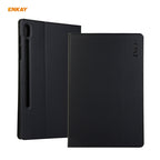For Samsung Galaxy Tab S7 11.0 T870 / T875 ENKAY Horizontal Flip PU Leather + TPU Smart Case with Holder & Sleep / Wake-up Function, For Samsung Galaxy Tab S8 / Galaxy Tab S7 11.0 T870 For Samsung Galaxy Tab S8 Galaxy Tab S7 11.0 T870 Black