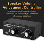 B050 Passive Speaker Volume Adjustment Controller, Left And Right Channel Independent Volume Adjustment, 150W Per Channel, B050