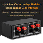 B050 Passive Speaker Volume Adjustment Controller, Left And Right Channel Independent Volume Adjustment, 150W Per Channel, B050