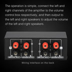 B050 Passive Speaker Volume Adjustment Controller, Left And Right Channel Independent Volume Adjustment, 150W Per Channel, B050