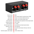 B050 Passive Speaker Volume Adjustment Controller, Left And Right Channel Independent Volume Adjustment, 150W Per Channel, B050