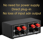 B050 Passive Speaker Volume Adjustment Controller, Left And Right Channel Independent Volume Adjustment, 150W Per Channel, B050