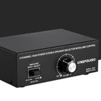 B051 2 Input And 1 Output Power Amplifier And Speaker Selection Switcher Output With Volume Adjustment 2 Power Amplifiers Audio Switcher Switch Distribution Comparator, B051