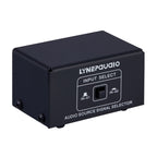 B101 2 In 1 Out (1 In 2 Out) Audio Source Signal Selection Switcher Computer Speaker RCA Lossless Audio Source Switcher, B101 B101